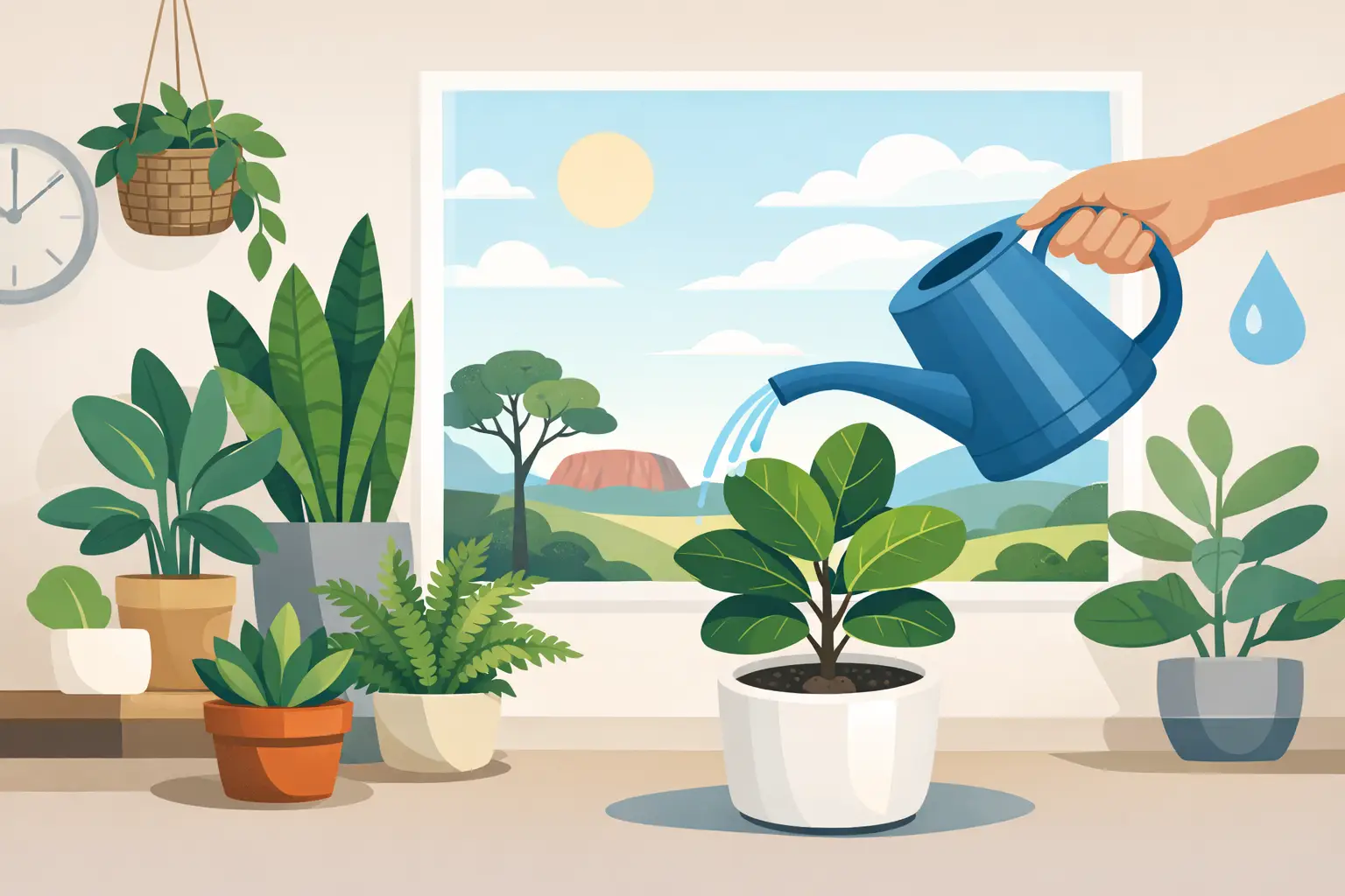 How Often to Water Indoor Plants in Australia