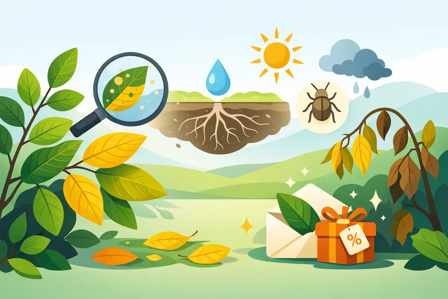 Why Are Leaves Turning Yellow? Find the Cause